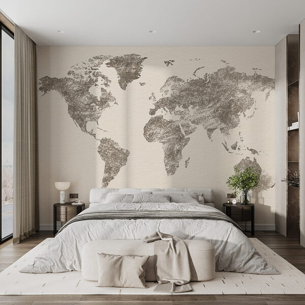 Mapa świata Fototapeta Mapa świata