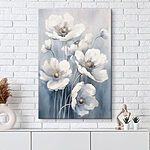 Obraz Malowanie białych kwiatów
