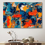 Obraz Żywe kolory w abstrakcyjnej formie