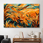 Obraz Malowanie liści i roślin