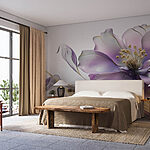 Fototapeta Delikatne płatki w stonowanych kolorach