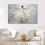 Obraz Obraz przedstawiający kobietę w białej sukience