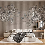 Fototapeta Kwiatowa elegancja w harmonijnym wzornictwie