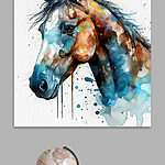 Obraz Malowanie konia