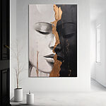 Obraz Wymowny kontrast zamaskowanych tożsamości