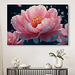 Obraz Delikatne płatki w spokojnej wodzie