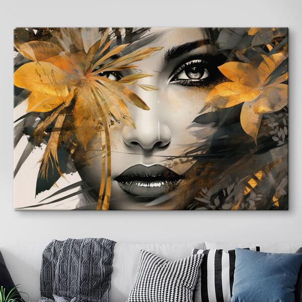 Obraz Delikatne piękno w objęciach natury