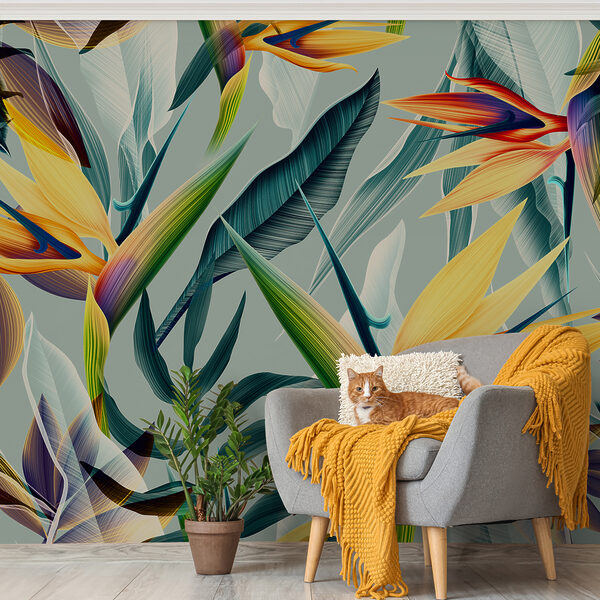 Fototapeta Projekt artystyczny Birds of Paradise