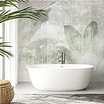 Fototapeta Teksturowane liście w miękkiej ostrości