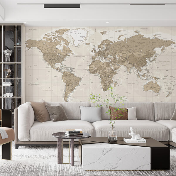 Fototapeta Mapa świata