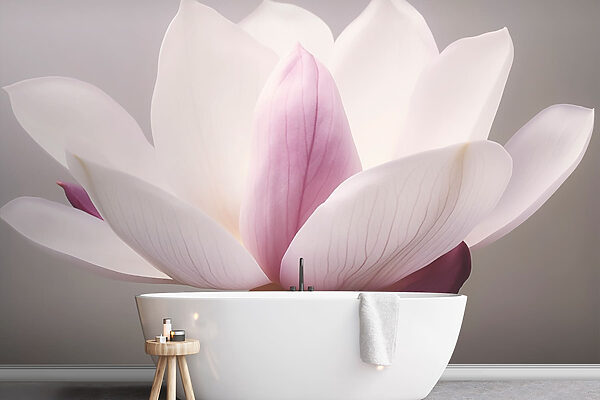 Fototapeta Eleganckie płatki w delikatnych odcieniach