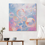 Obraz Grupa bąbelków w powietrzu