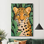 Obraz Malowanie lamparta