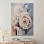 Obraz Malowanie spiralnego wzoru