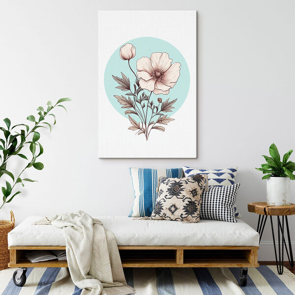 Rysunek kwiatu Obraz Rysunek kwiatu