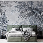 Fototapeta Kapryśne liście w delikatnych odcieniach