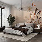 Fototapeta Malowanie kwiatów na pustyni