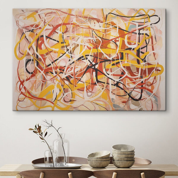 Wydruk na płótnie Malowanie w różnych kolorach