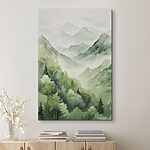 Obraz Malowanie pasma górskiego
