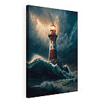 Wydruk na płótnie Canvas prints Lighthouse in the ocean