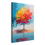 Wydruk na płótnie Canvas prints Painting of a colorful tree