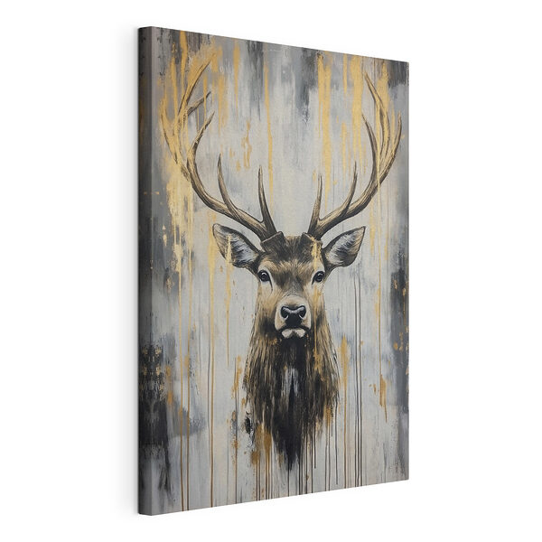 Wydruk na płótnie Canvas prints Painting of a deer
