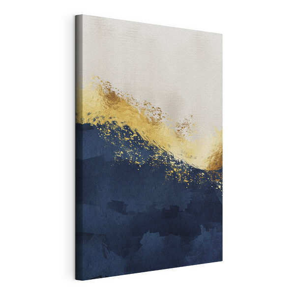 Wydruk na płótnie Canvas prints Ocean meets sparkling sunrise waves