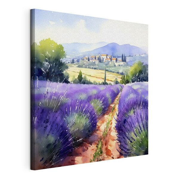 Wydruk na płótnie Akwarela drzewa