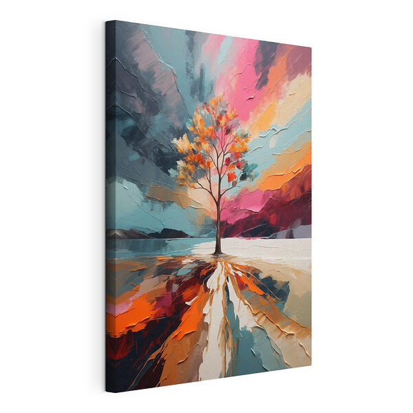 Canvas prints Tree in the water Wydruk na płótnie Canvas prints Tree in the water