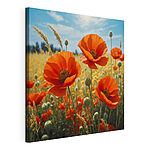 Wydruk na płótnie Canvas prints Group of red flowers