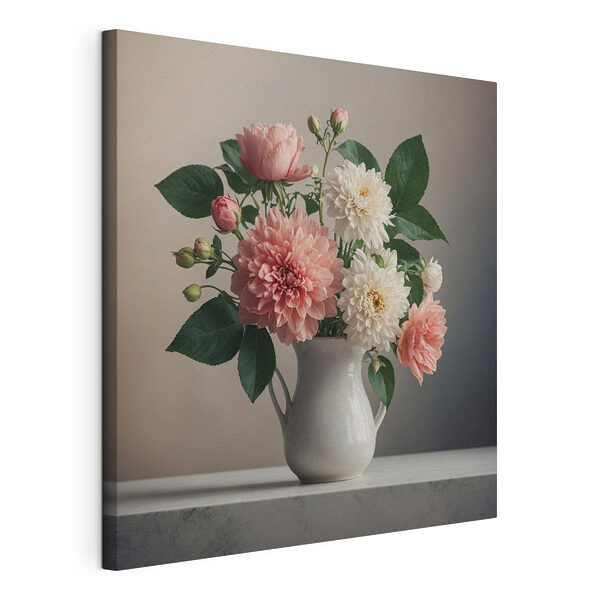 Wydruk na płótnie Canvas prints Vase of flowers on a table