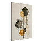 Wydruk na płótnie Malowanie okręgów i linii
