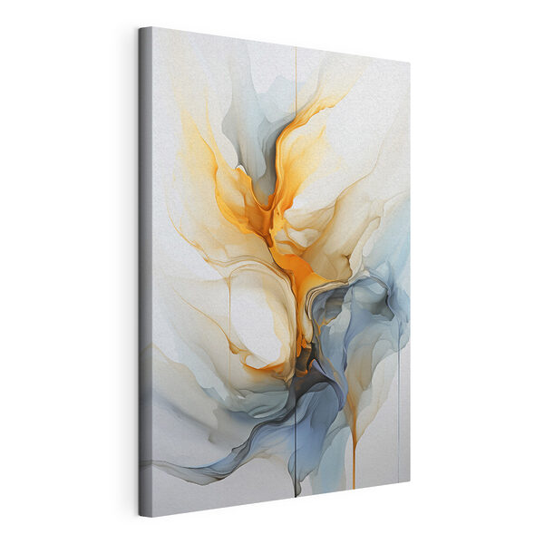 Wydruk na płótnie Kolorowe dzieło sztuki na białym tle