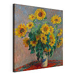 Wydruk na płótnie Canvas prints Painting of sunflowers in a vase