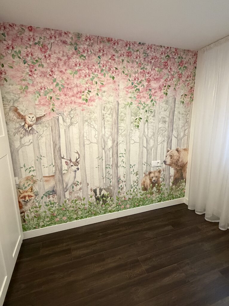 Fototapeta Akwarela przedstawiająca niedźwiedzia